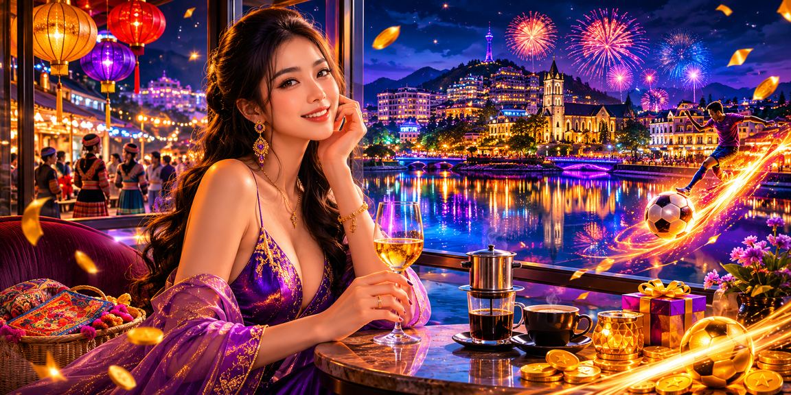 Người chơi uống cà phê và theo dõi kèo cá cược trong không gian yên tĩnh tại Sapa